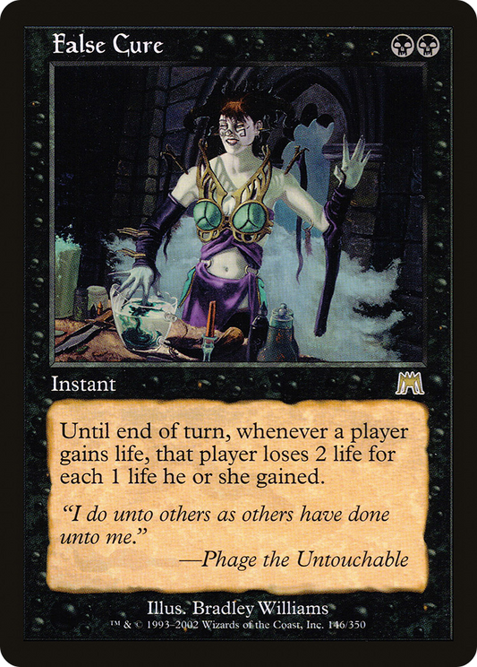 False Cure [Onslaught] Foil