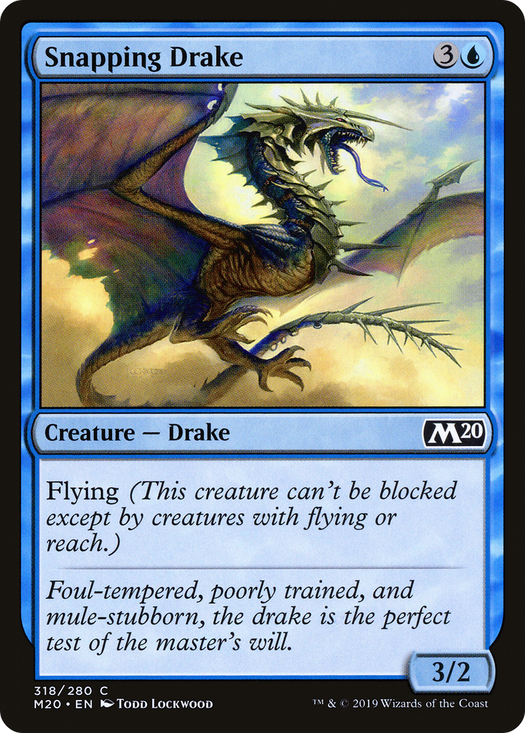 Snapping Drake (318) - Core Set 2020
