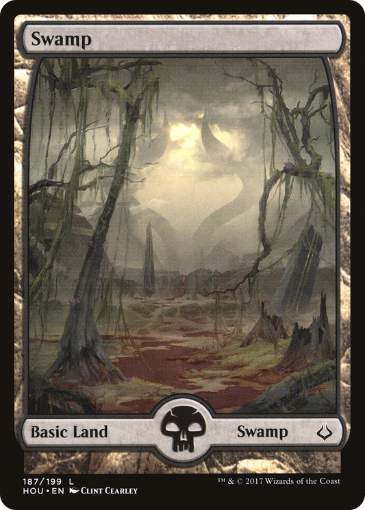 Swamp (187) [Hour of Devastation] Foil