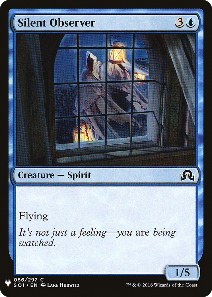 Silent Observer (SOI-86) - The List