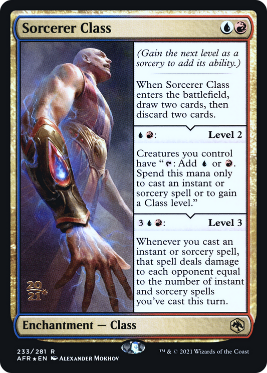 Sorcerer Class [Dungeons & Dragons: Adventures in the Forgotten Realms Prerelease Promos]