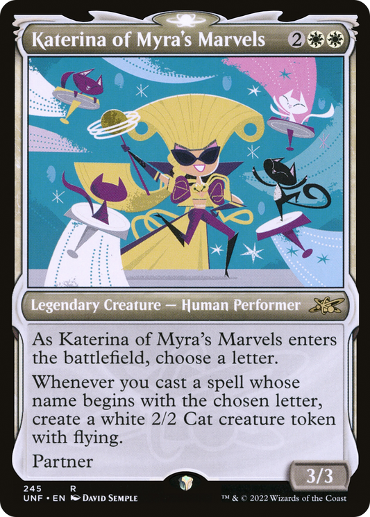 Katerina of Myra's Marvels (Showcase) [Unfinity] Foil