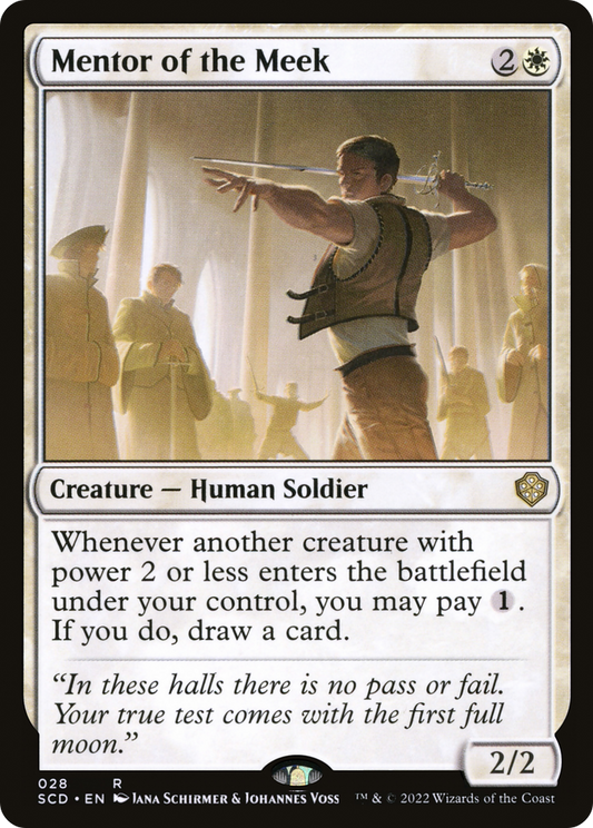Mentor of the Meek [Starter Commander Decks]