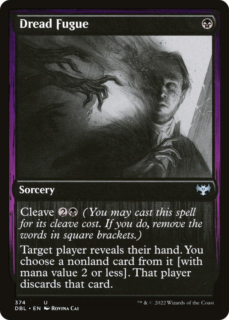 Dread Fugue [Innistrad: Double Feature] Foil