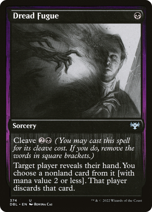 Dread Fugue [Innistrad: Double Feature] Foil