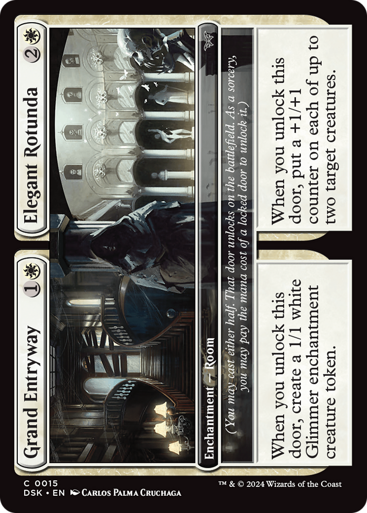 Grand Entryway // Elegant Rotunda (0015) [Duskmourn: House of Horror] Foil