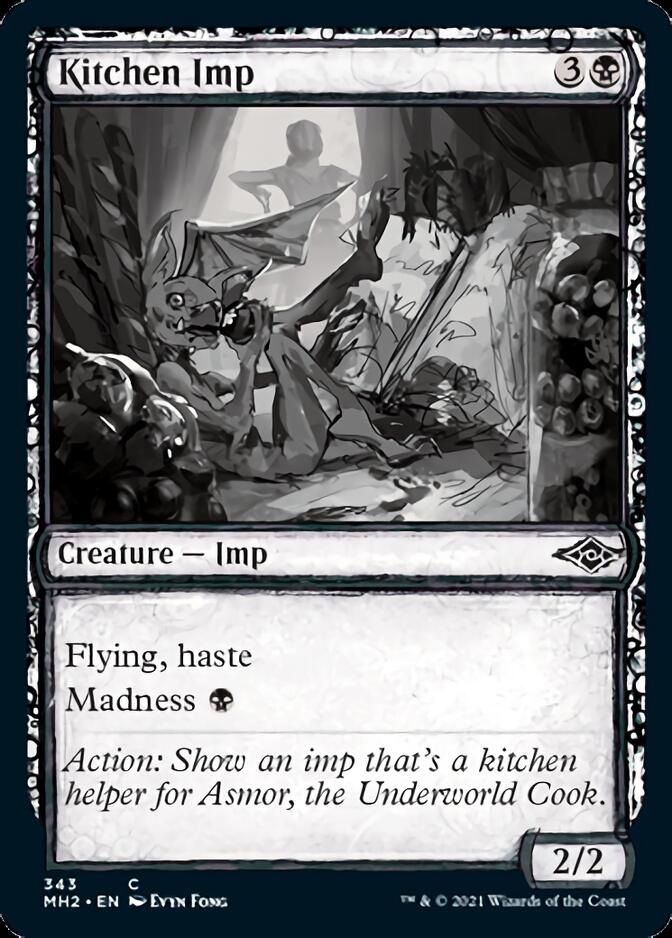 Kitchen Imp (Sketch) [Modern Horizons 2] | Silver Goblin