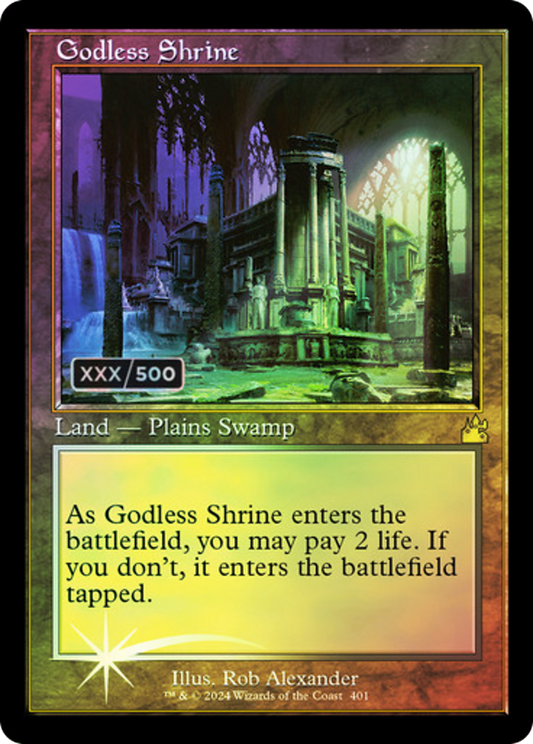 Godless Shrine Foil (401Z)