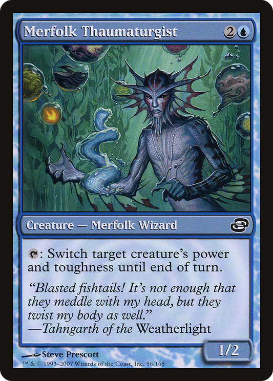 Merfolk Thaumaturgist [Planar Chaos] Foil
