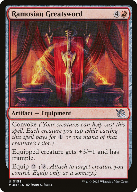 Ramosian Greatsword [March of the Machine] Foil