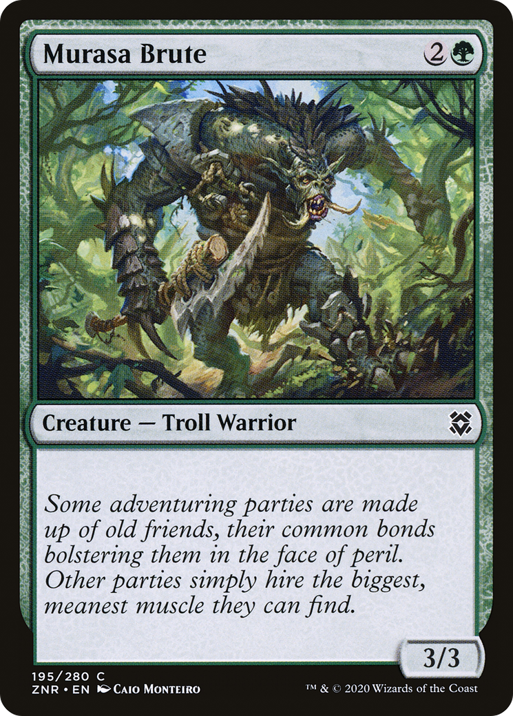 Murasa Brute [Zendikar Rising] Foil