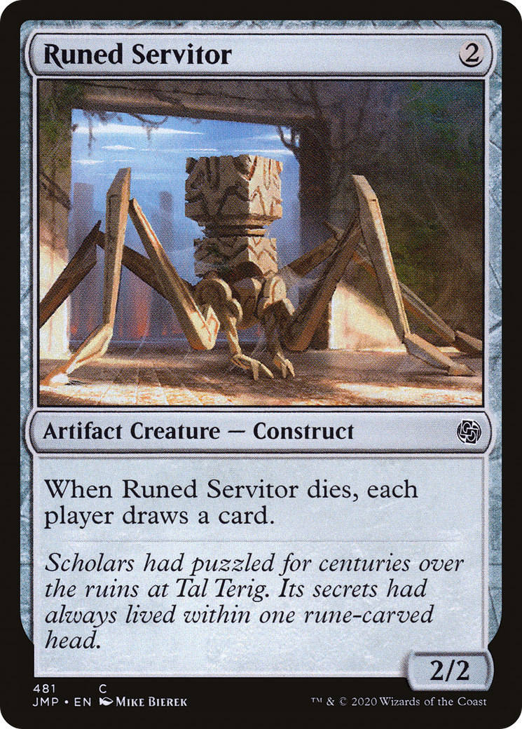 Runed Servitor [Jumpstart] | Silver Goblin