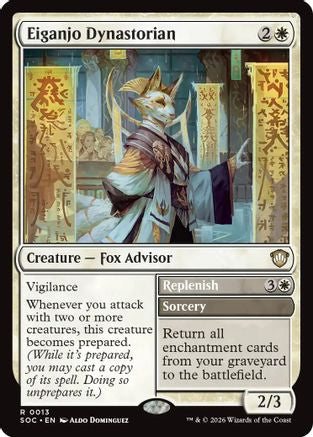 Eiganjo Dynastorian (013) - Commander: Secrets of Strixhaven