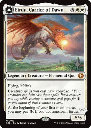 Eirdu, Carrier of Dawn (Promo Pack) (013) Foil - Lorwyn Eclipsed