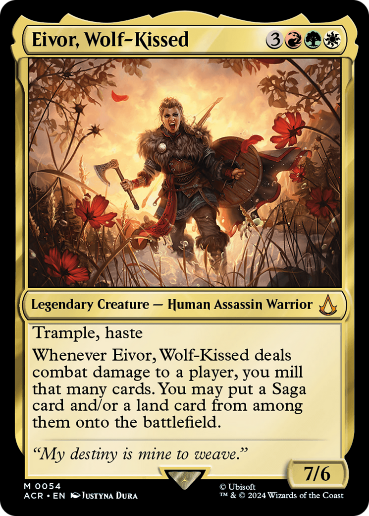 Eivor, Wolf-Kissed (054) Foil - Assassin's Creed