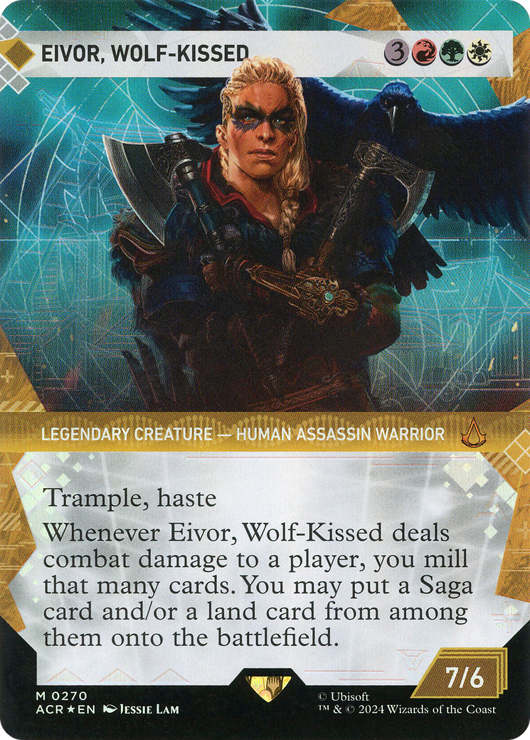 Eivor, Wolf-Kissed (Showcase) (270) Textured Foil - Assassin's Creed