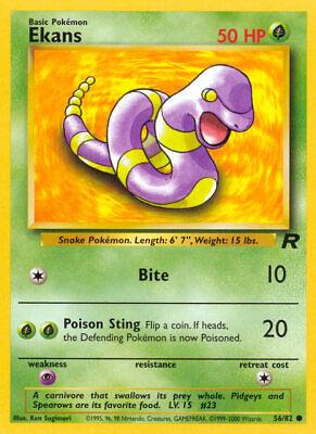 Ekans (56) (Unlimited) - Team Rocket