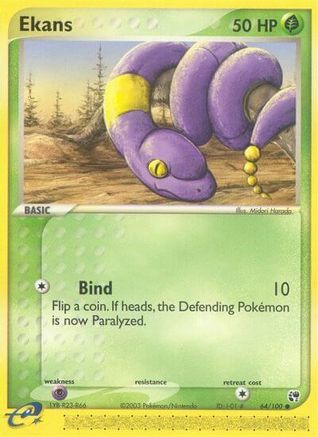 Ekans (64) Reverse Holofoil - Sandstorm