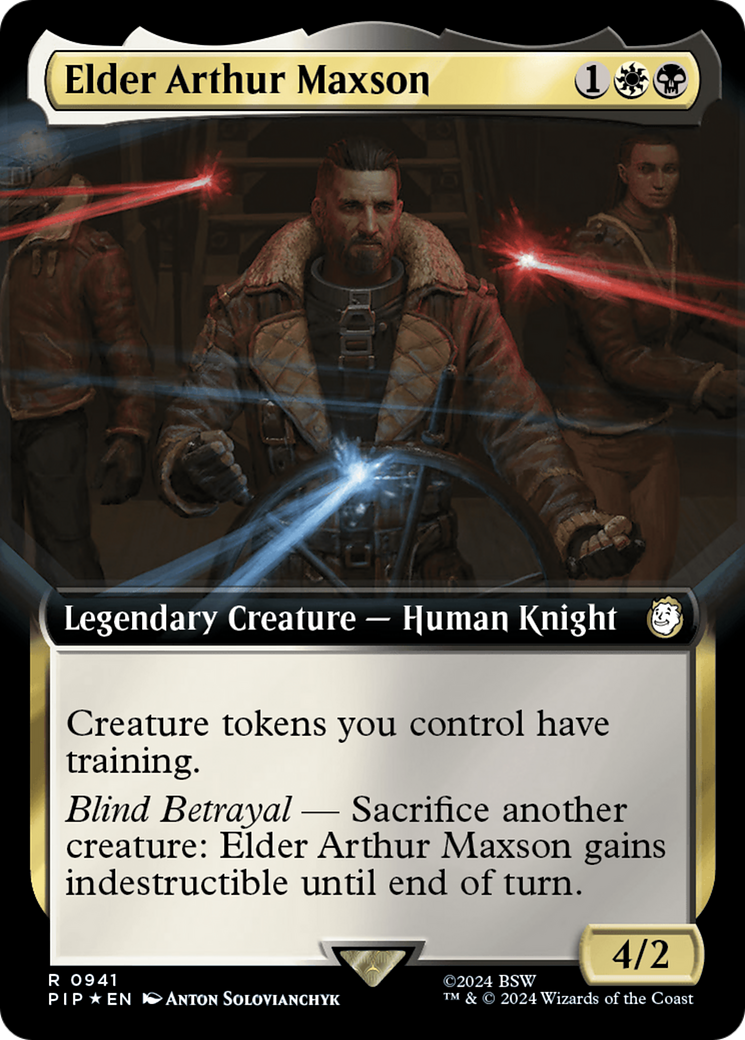 Elder Arthur Maxson (Extended Art) (941) Surge Foil - Fallout