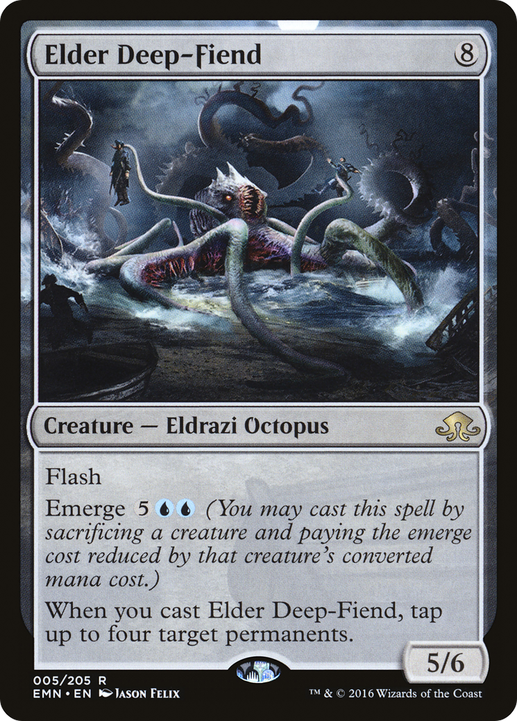 Elder Deep-Fiend (005) Foil - Eldritch Moon