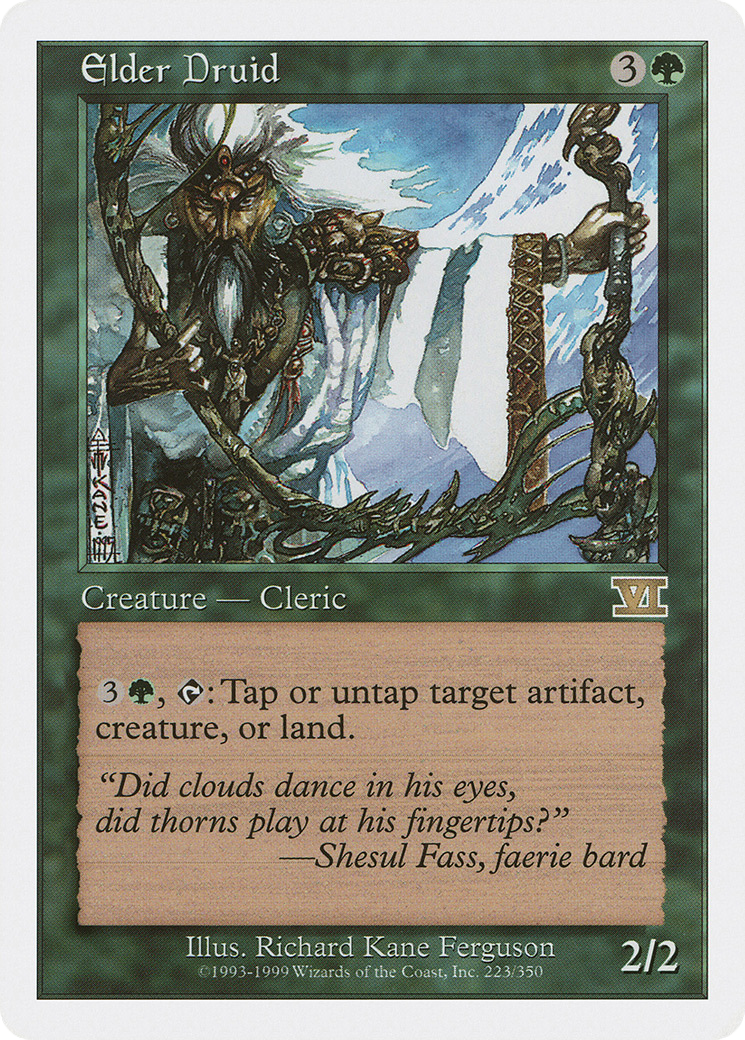 Elder Druid (223) - Classic Sixth Edition