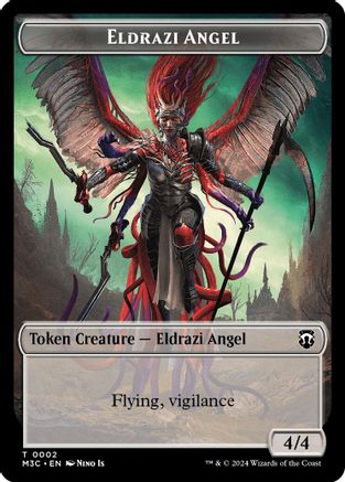 Eldrazi Angel // Copy (2/1) - Commander: Modern Horizons 3 Tokens