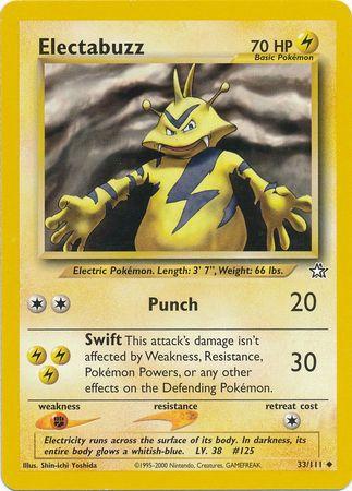 Electabuzz (33) (Unlimited) - Neo Genesis