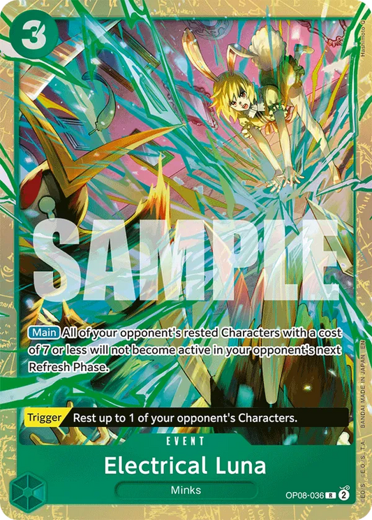 Electrical Luna (Premium Card Collection -Best Selection Vol.5-) (OP08-036) Foil