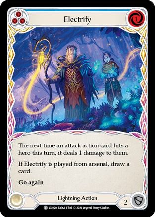 Electrify (Blue) (LXI020) - Blitz Deck: Tales of Aria - Lexi