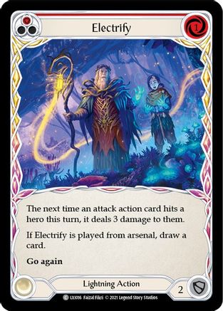 Electrify (Red) (LXI016) - Blitz Deck: Tales of Aria - Lexi