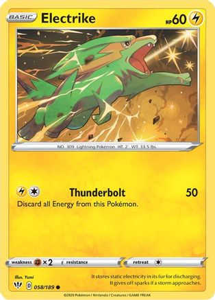 Electrike (58) Reverse Holofoil - Darkness Ablaze