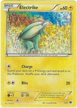 Electrike (7) Holofoil - McDonalds Promos 2015