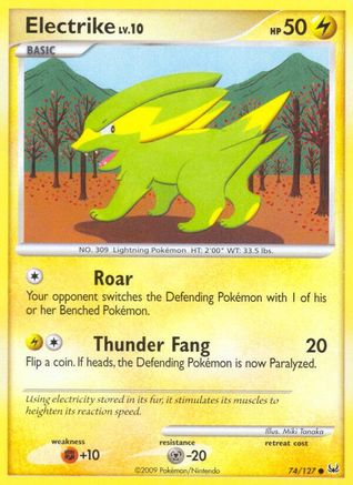 Electrike (74) Reverse Holofoil - Platinum