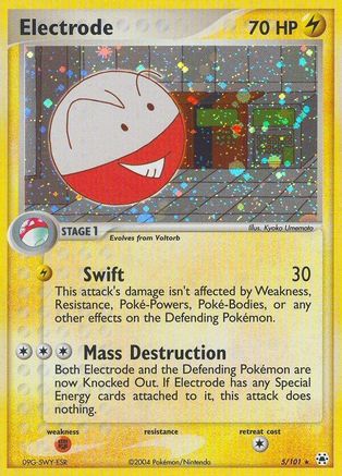 Electrode (5) Reverse Holofoil - Hidden Legends