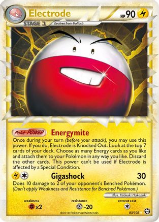 Electrode (Prime) (93) Holofoil - Triumphant
