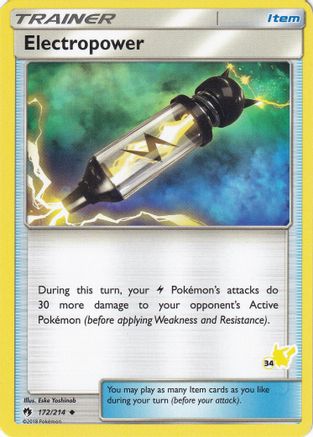 Electropower (#34 Pikachu) (172) - Battle Academy