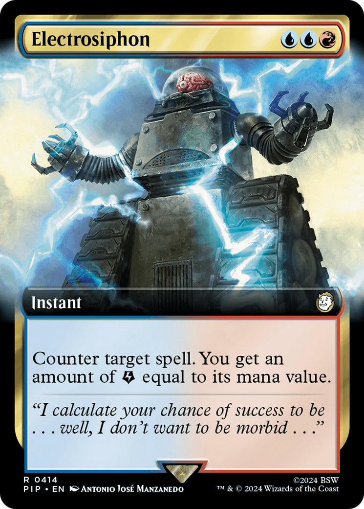 Electrosiphon (Extended Art) (414) Foil - Fallout