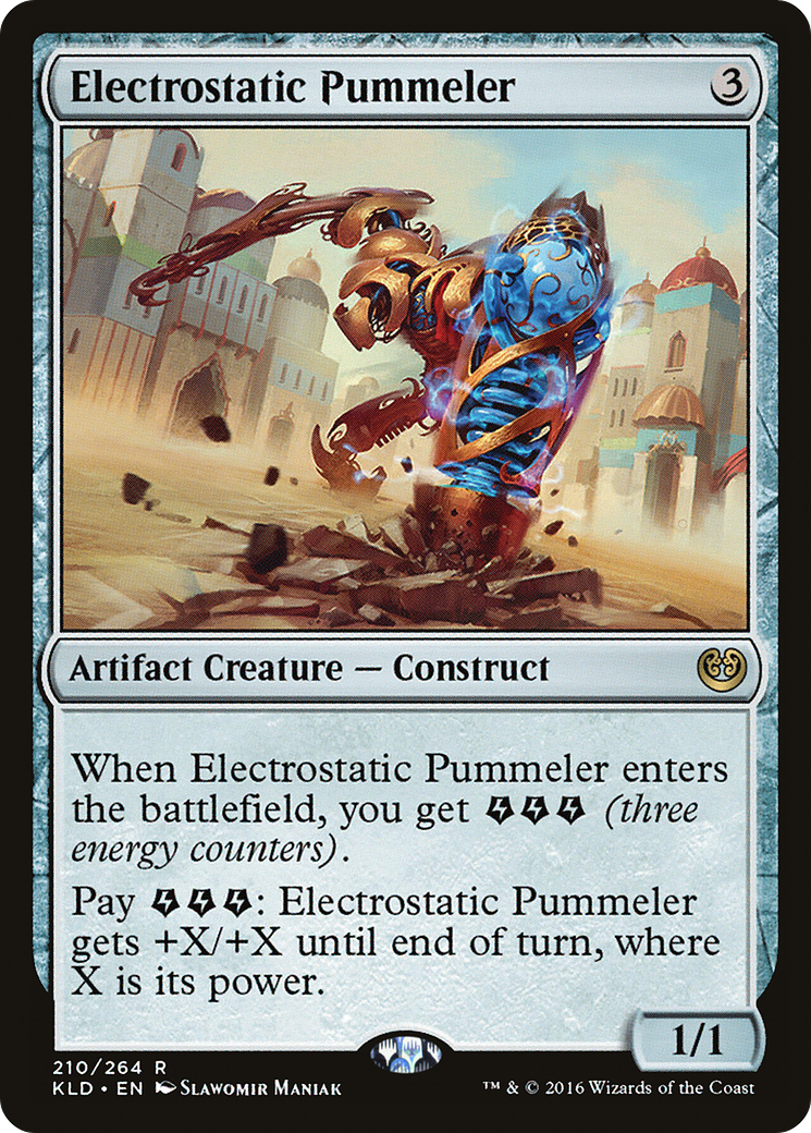 Electrostatic Pummeler (210) Foil - Kaladesh
