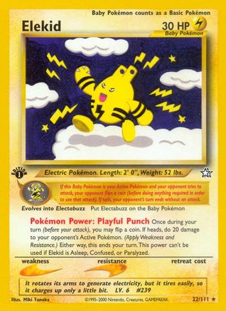 Elekid (22) (1st Edition) - Neo Genesis