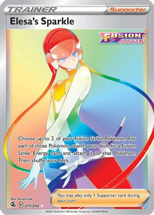 Elesa's Sparkle (275) Holofoil - Fusion Strike