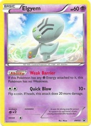 Elgyem (BW55) - Black Star Promos