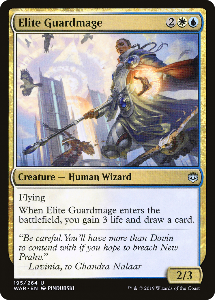Elite Guardmage (195) - War of the Spark Foil