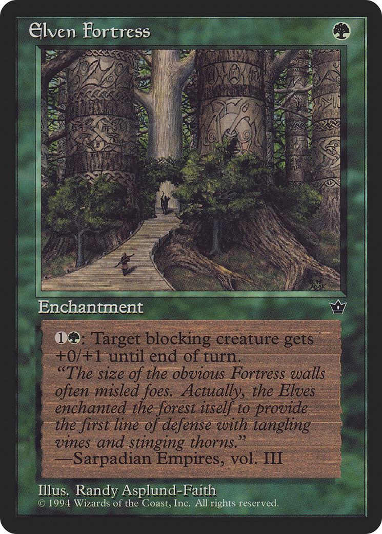Elven Fortress (b) - Fallen Empires