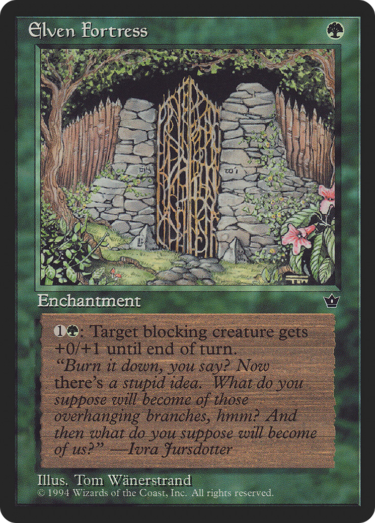 Elven Fortress (d) - Fallen Empires
