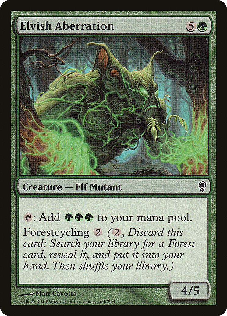 Elvish Aberration (163) Foil - Conspiracy