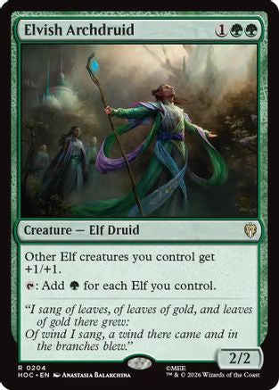 Elvish Archdruid (204) - The Hobbit: Eternal-Legal