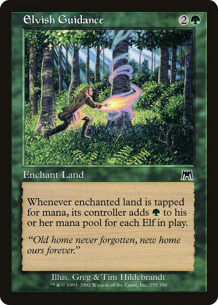 Elvish Guidance (255) Foil - Onslaught