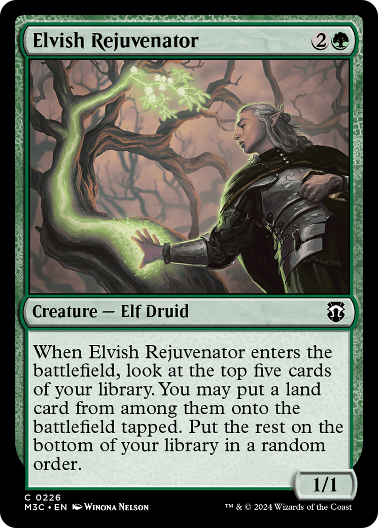 Elvish Rejuvenator (226) - Commander: Modern Horizons 3