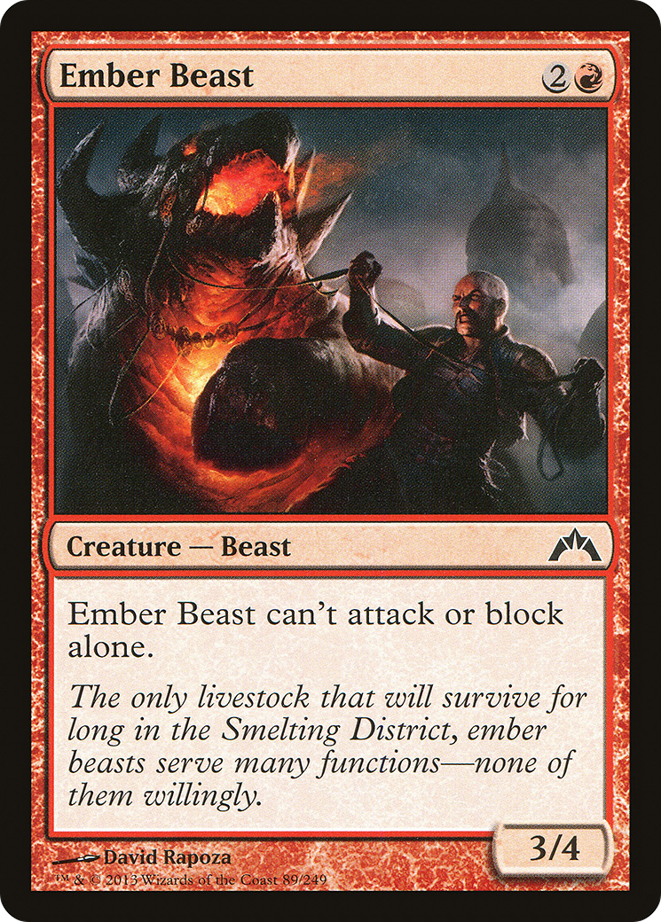 Ember Beast (089) - Gatecrash