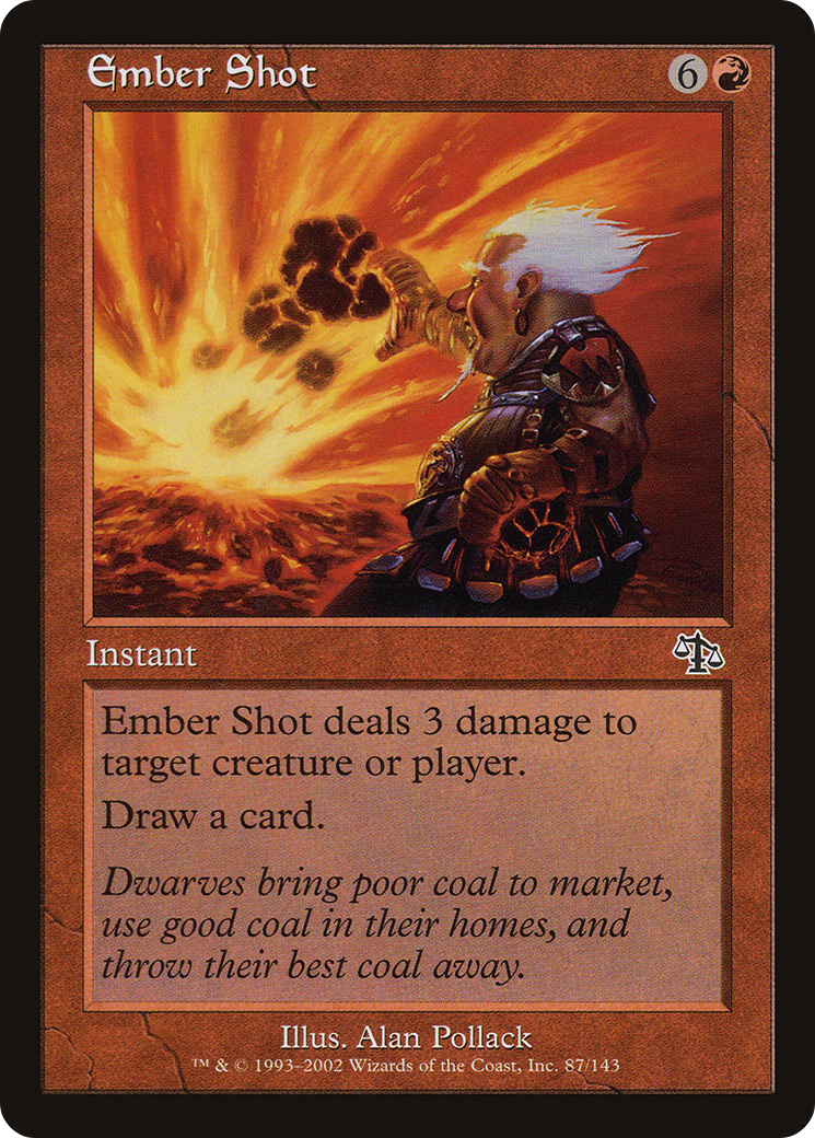 Ember Shot (087) Foil - Judgment